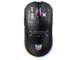 Onikuma CW935 Tri-Mode Vezeték Nélküli Gamer Egér, fekete